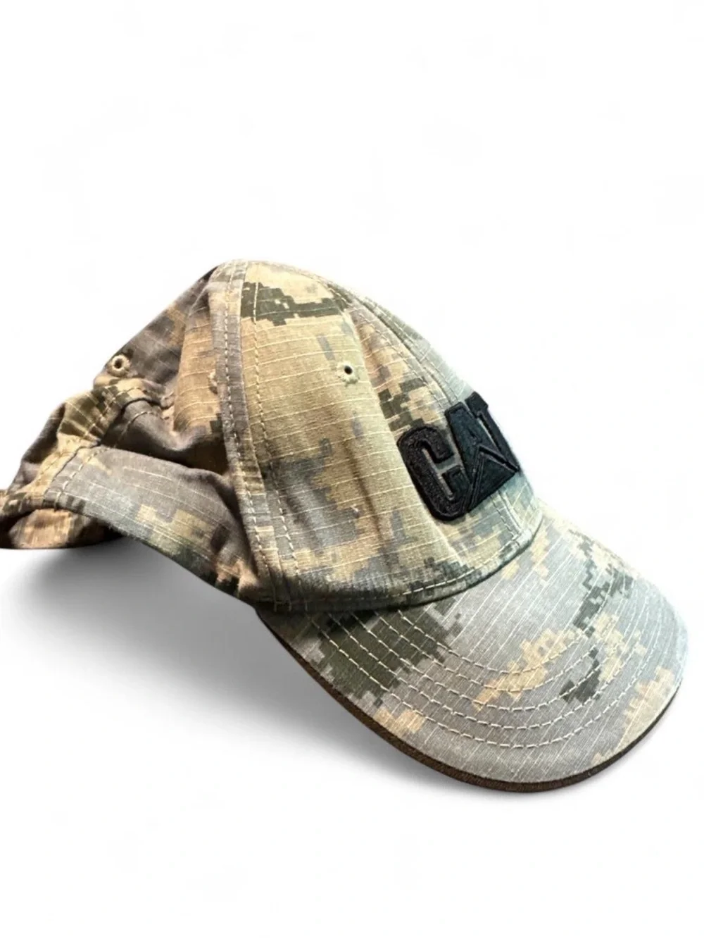 CAT Kids' Camo Baseball Cap - Green Digital Camo